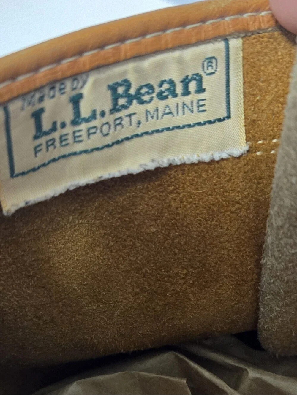 VTG L.L. Bean Maine Hunting Boots Shoes Men's Size 11 M Made In USA 8 EYELET